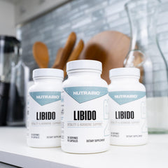 NutraBio Libido daily dose concept image suggests regular use