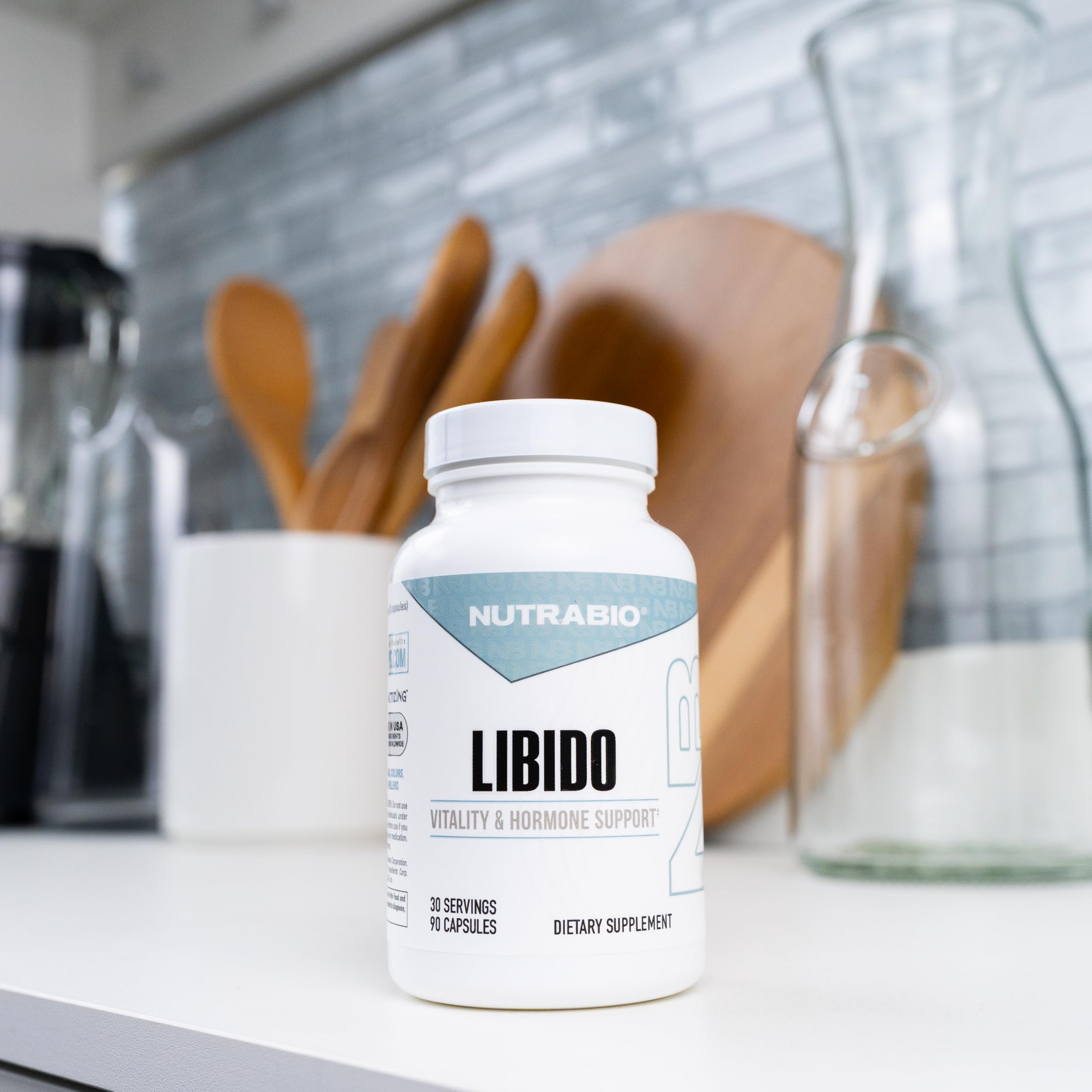 NutraBio Libido LJ100 Tongkat Ali ingredient for stamina