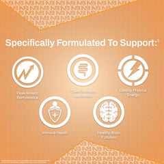 NutraBio Multisport nutrition label emphasizes Albion minerals and quality ingredients.
