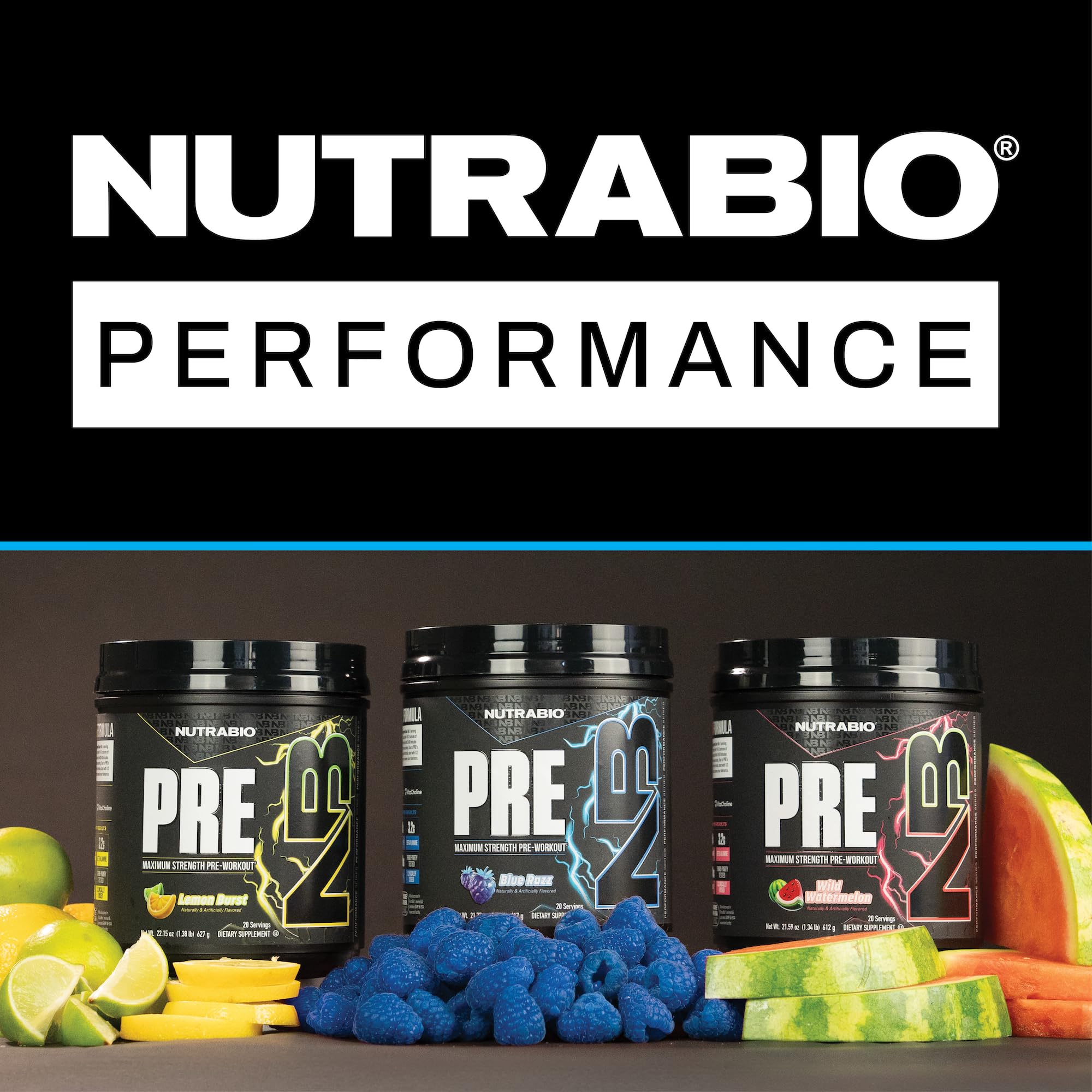 Pump Matrix graphic for NutraBio Preworkout highlighting vascular pumps.