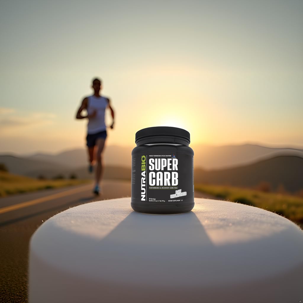 NutraBio Super Carb after workout supports quick recovery and refueling