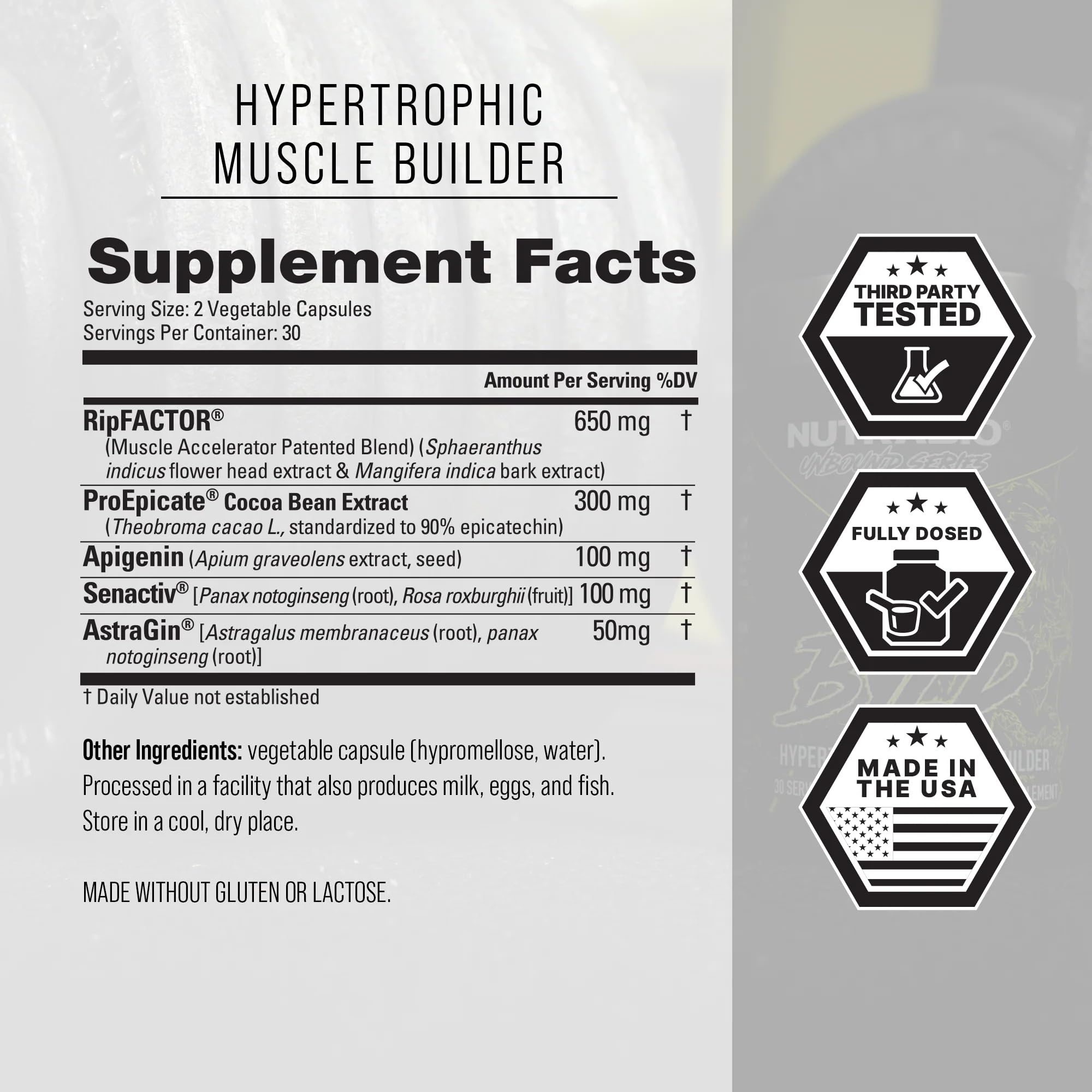 NutraBio Unbound BYLD capsules shown for easy daily use