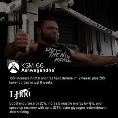 NutraBio Unbound Test bottle in hand for easy on-the-go supplementation.