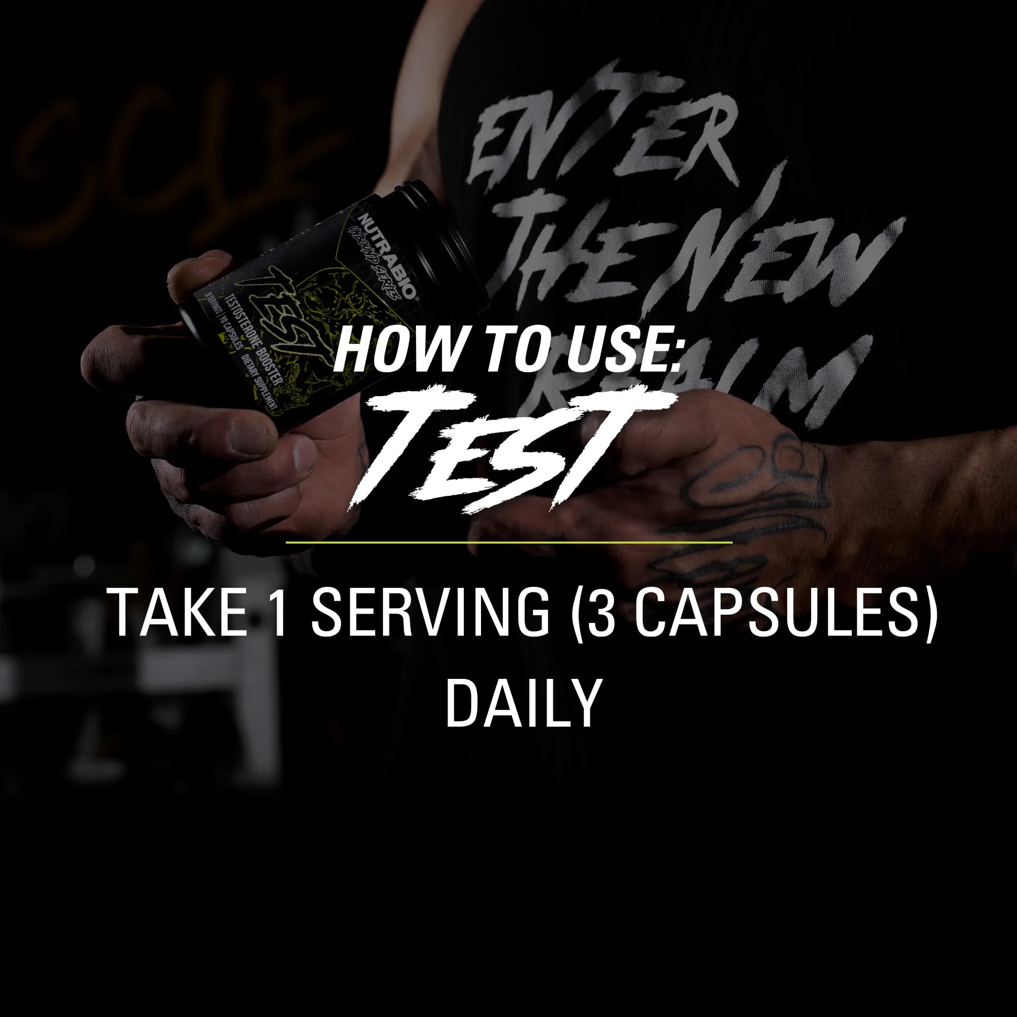 NutraBio Unbound Test bottle with capsules suggests a convenient daily regimen.