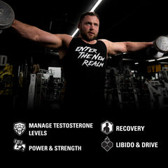 NutraBio Unbound Test in a gym setting suited for intense training sessions.