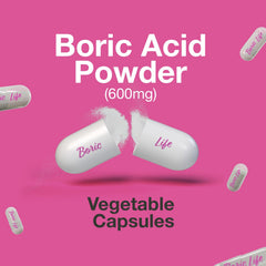 NutraBlast boric acid suppositories packaging with hygienic design for clean handling