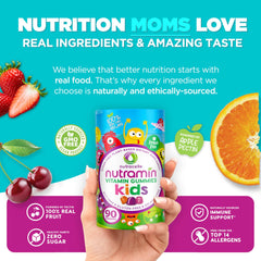 Nutracelle Nutramin vegan gummy texture makes daily dose fun