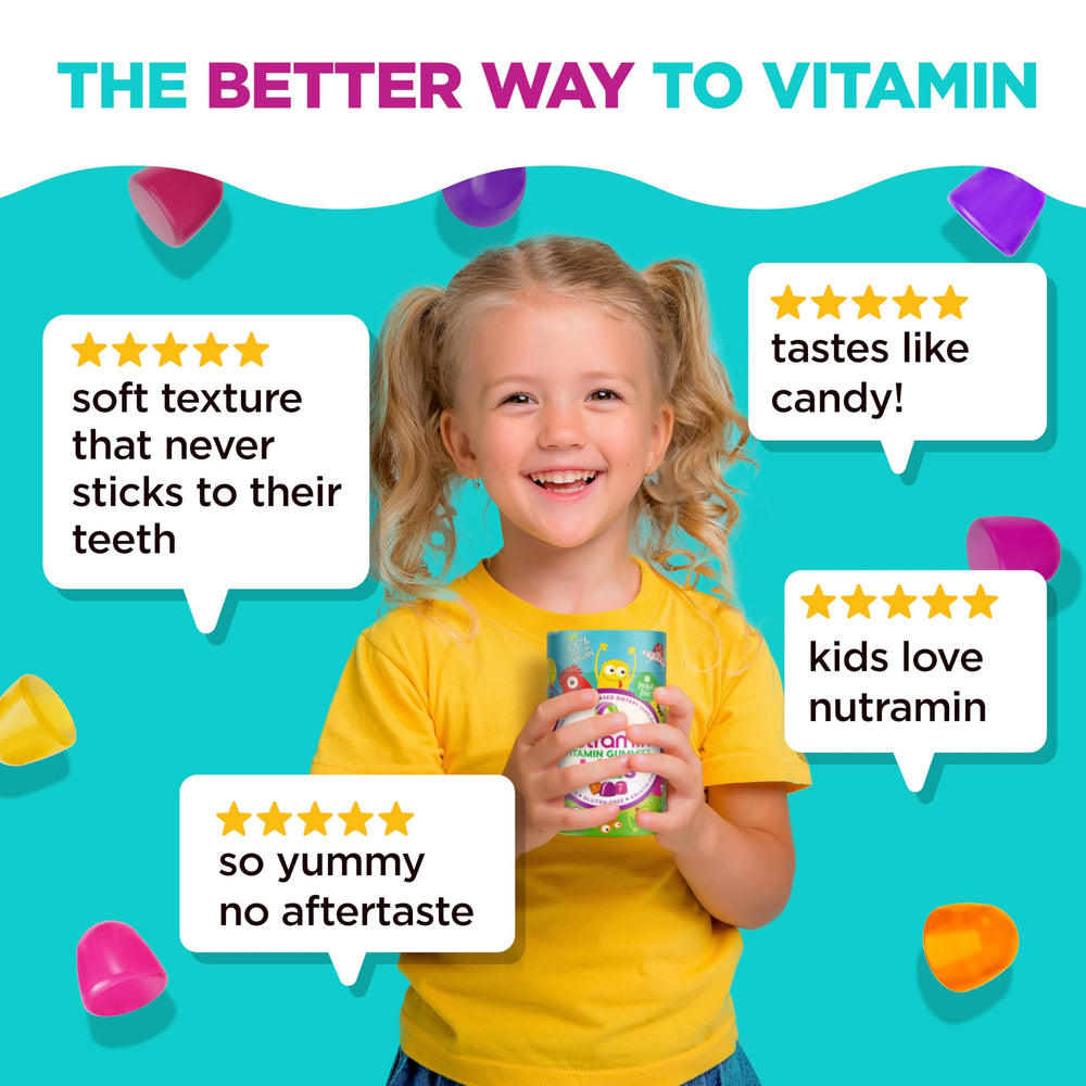 Nutracelle Nutramin zinc and D3 highlight nutrient support for growing kids
