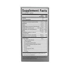 Nutraceutics Vivaxl effervescent action in a cold beverage