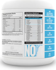 NutraForce whey isolate powder dissolves easily in coffee or smoothies.
