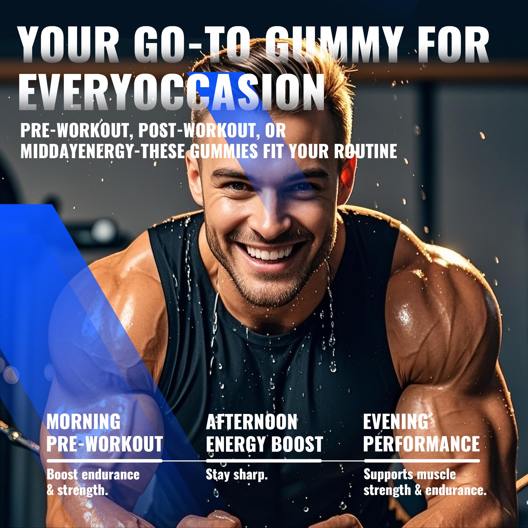 NUTRAGOGO Creatine Gummy sugar-free bite complements daily routine.