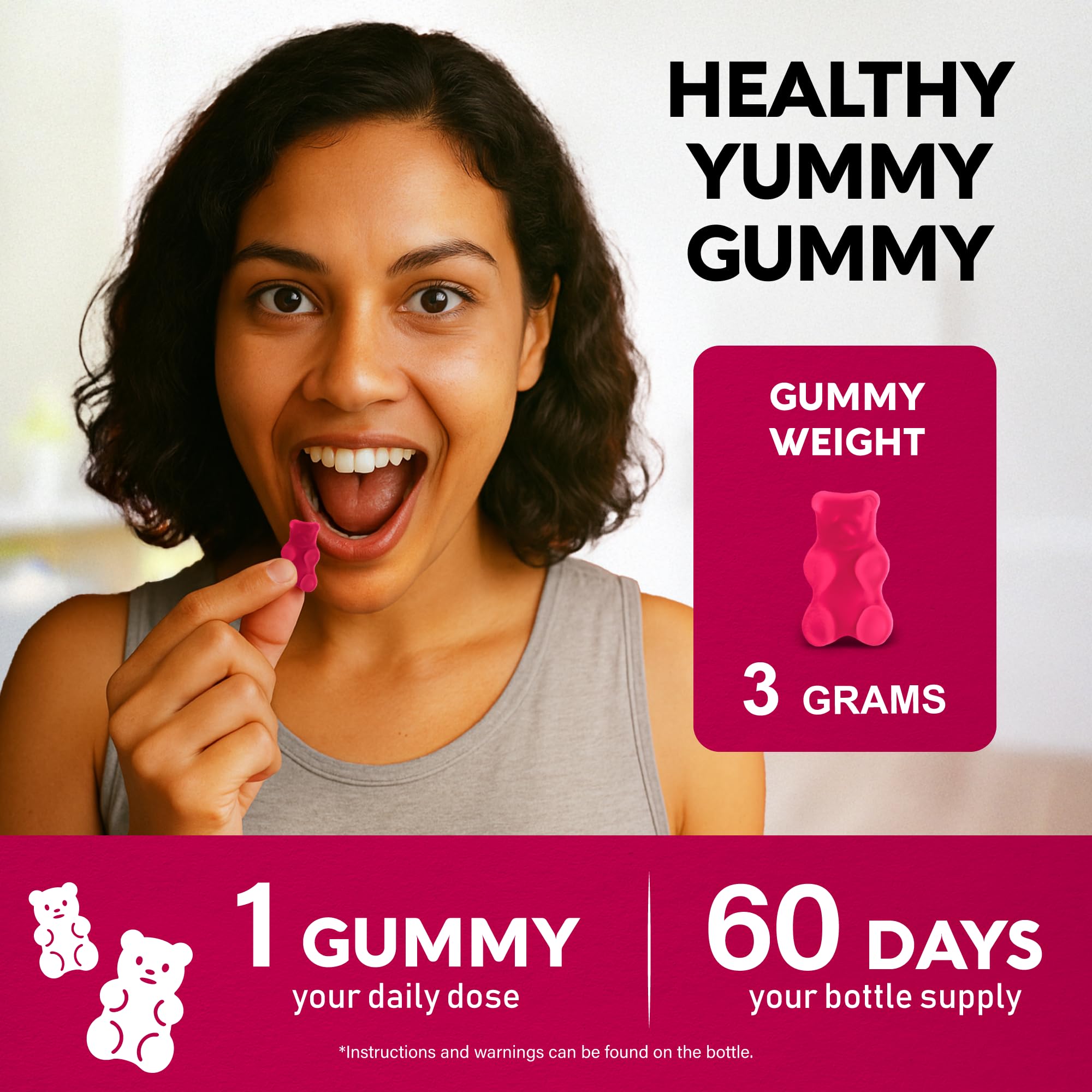 NutraHarmony B-Complex gummies promote focus and mood support.
