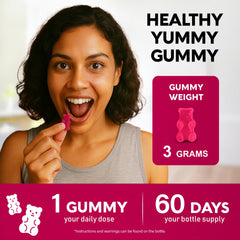 NutraHarmony B-Complex gummies promote focus and mood support.