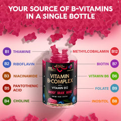 NutraHarmony B-Complex ingredients highlight B vitamins and vitamin C.