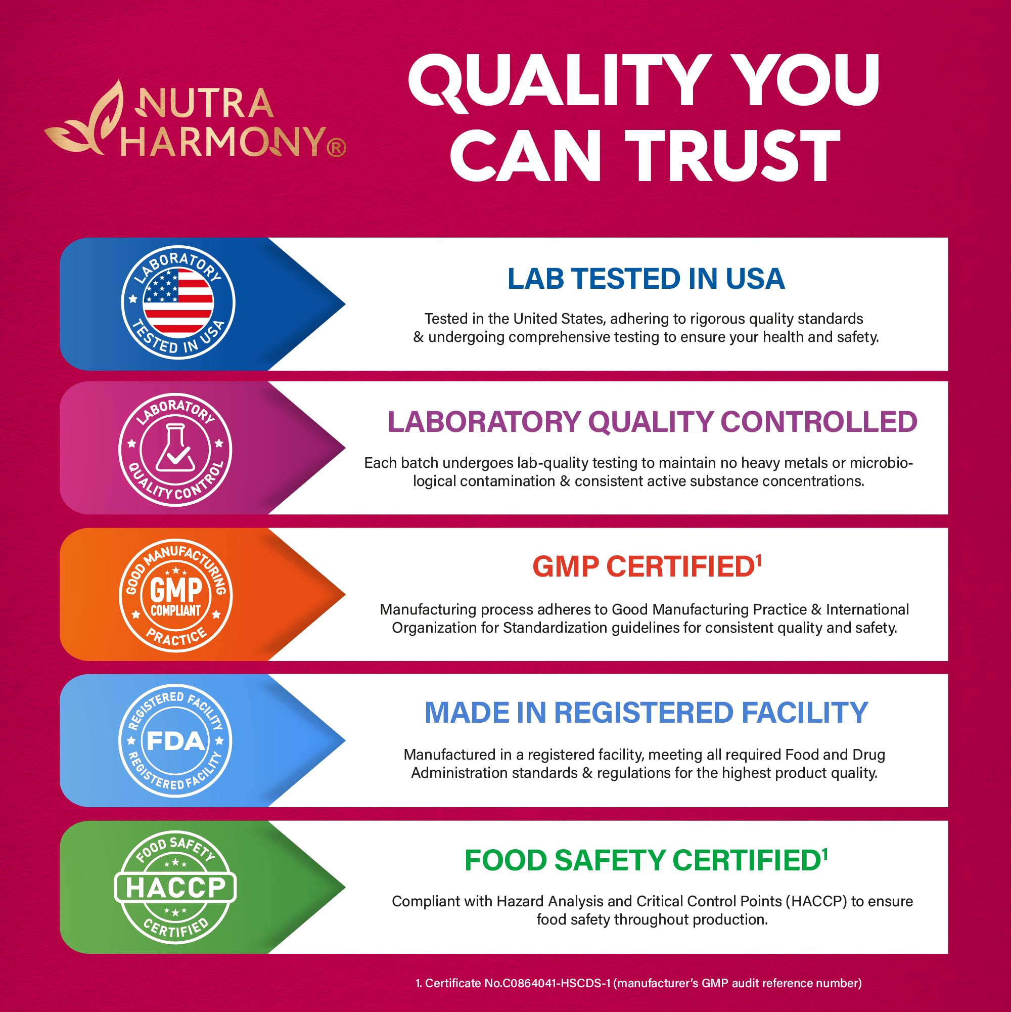NutraHarmony B-Complex gummies are vegan and gluten-free.