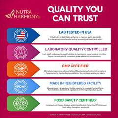 NutraHarmony B-Complex gummies are vegan and gluten-free.