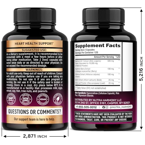 NutraHarmony Beet Root capsules closeup for convenient daily supplementation.