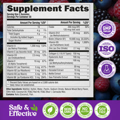 NUTRAHARMONY sugar-free gummies for daily beauty support.
