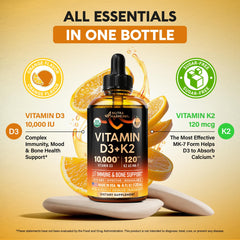 NUTRAHARMONY D3 K2 drops proudly made in the USA under GMP standards