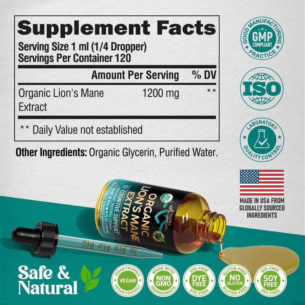 Dosing spoon beside bottle suggests simple routine addition.