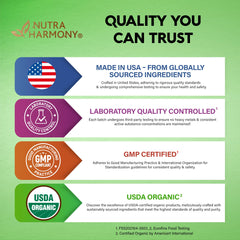 NutraHarmony Mullein Drops tea option suggesting versatile use.