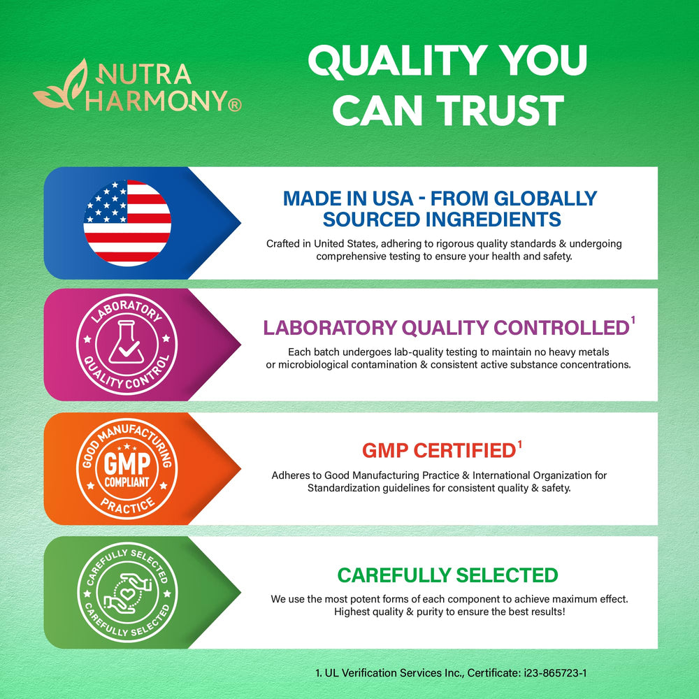 NutraHarmony Mullein Leaf Extract capsule-side view emphasizes easy swallow