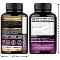 NUTRAHARMONY slow-release iron bottle highlights easy daily usage and gentle absorption.
