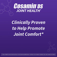 Cosamin DS label close-up highlighting key ingredients.