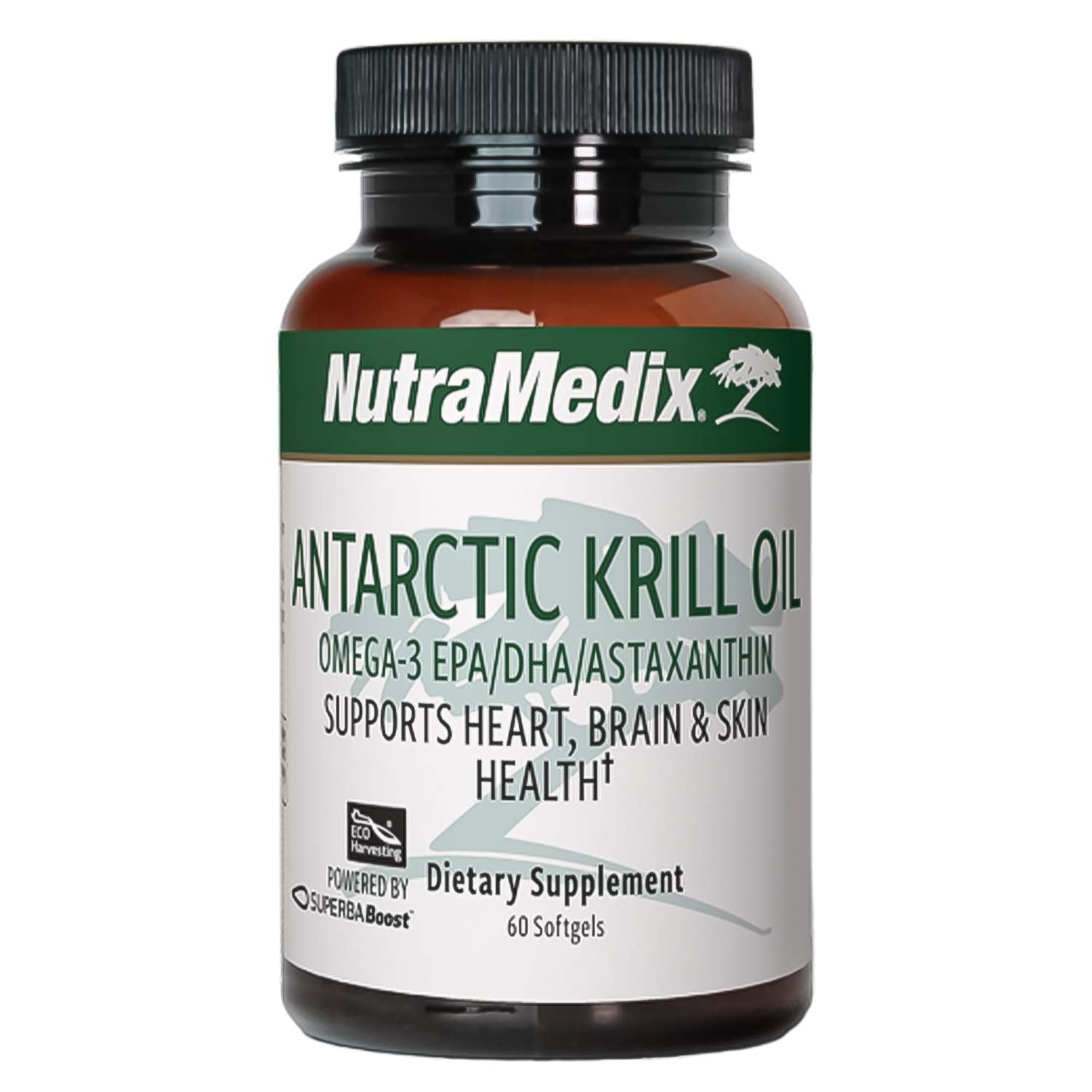 NutraMedix Antarctic Krill Oil bottle for daily omega-3 support.