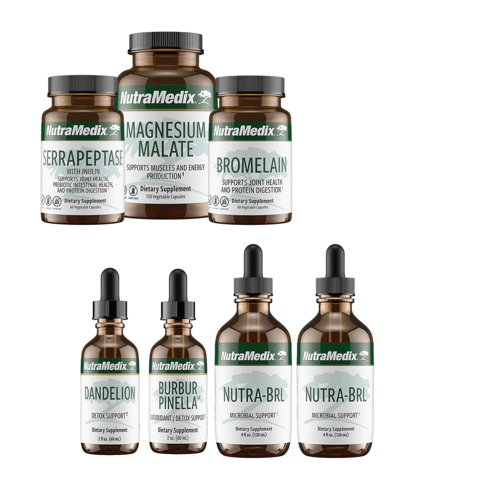 NutraMedix Cowden Month 4 detox kit for holistic cleanse and energy.
