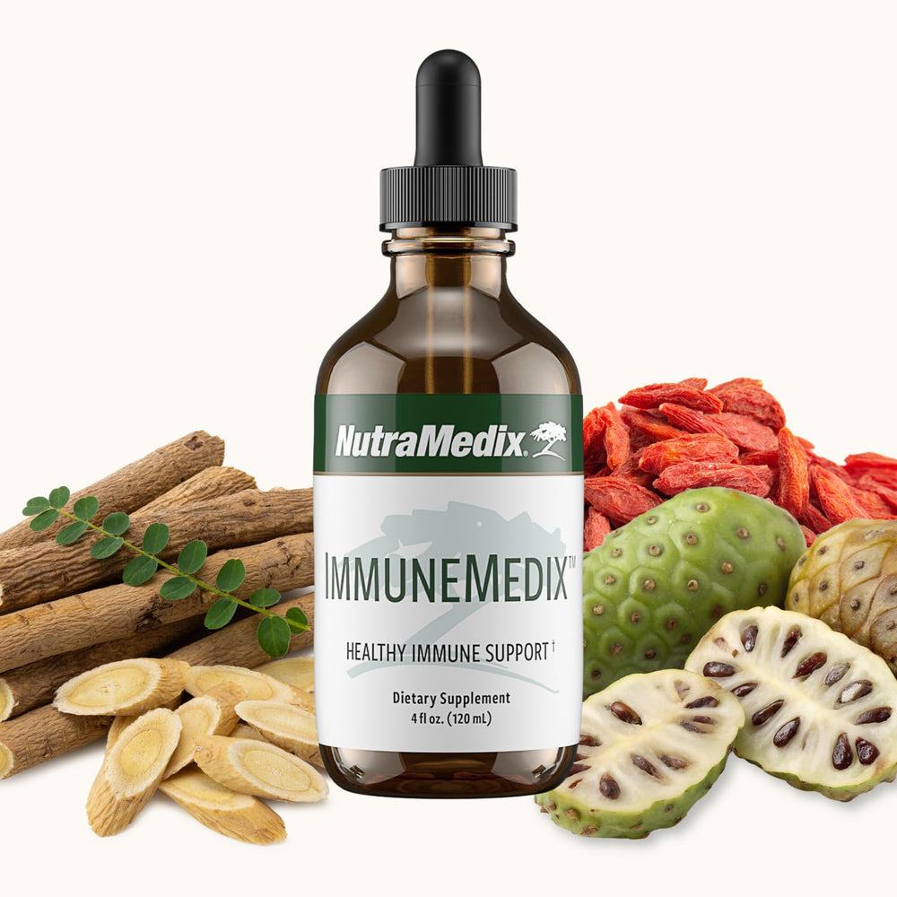 Lifestyle scene showing ImmuneMedix during seasonal transition