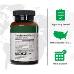 NutraMedix Methyl Complete capsules closeup highlighting active B vitamins for enhanced metabolism