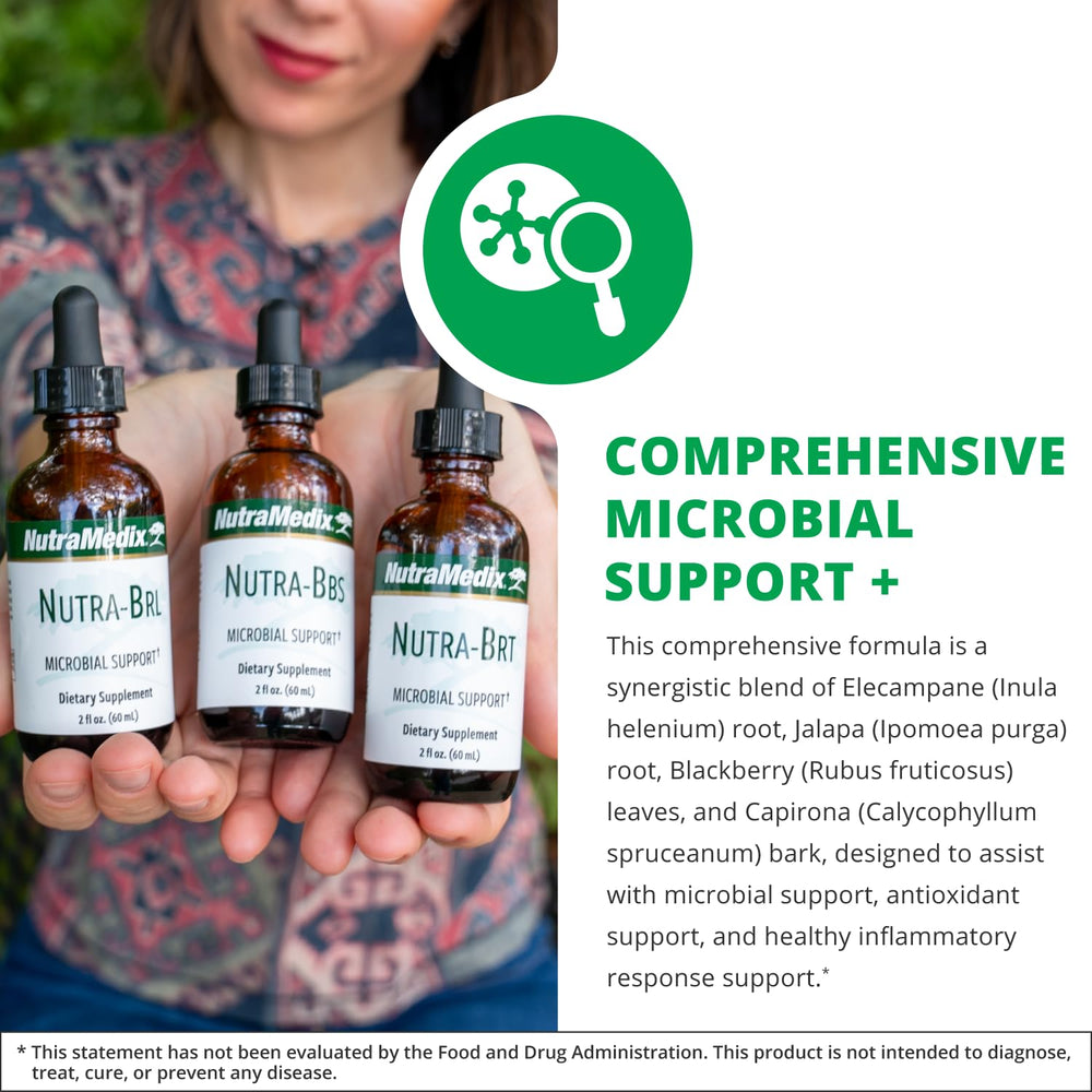NutraMedix Nutra BBS label features jalapa root and plant blend for immune support.
