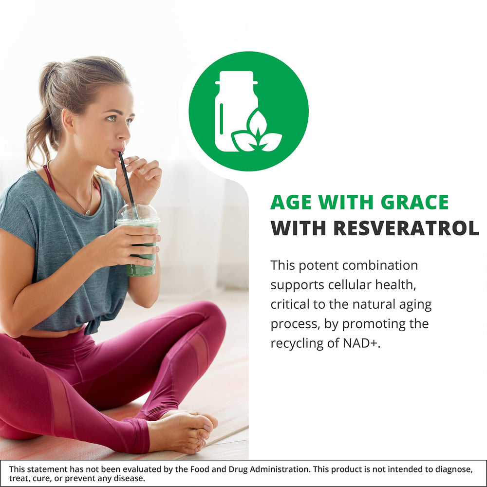 NutraMedix Resveratrol with red wine extract visual emphasizing antioxidant power