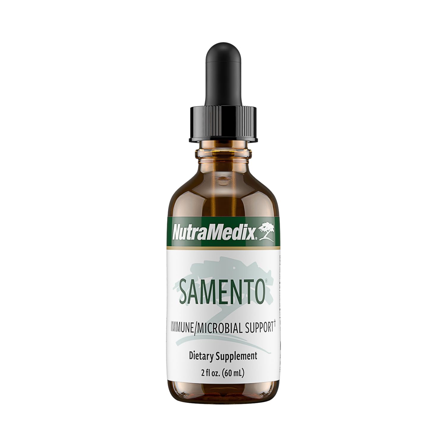NutraMedix Samento bottle front with cat's claw extract for immune support.