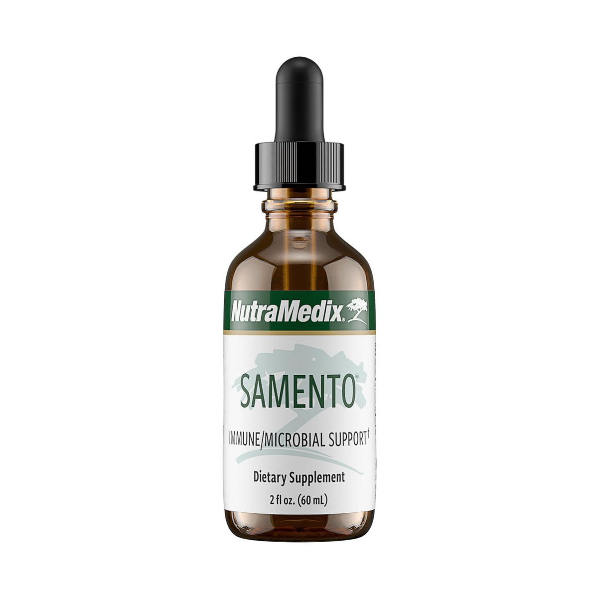 NutraMedix Samento bottle front with cat's claw extract for immune support.