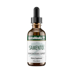 NutraMedix Samento bottle front with cat's claw extract for immune support.