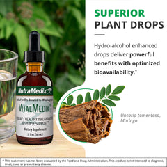 NutraMedix VitalMedix cat's claw ingredient highlight for immune support