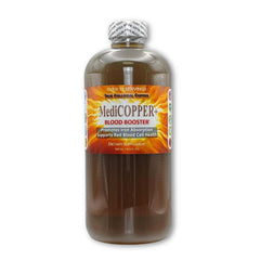 Nutraneering MediCOPPER Plus label emphasizes purity and ingredient transparency.