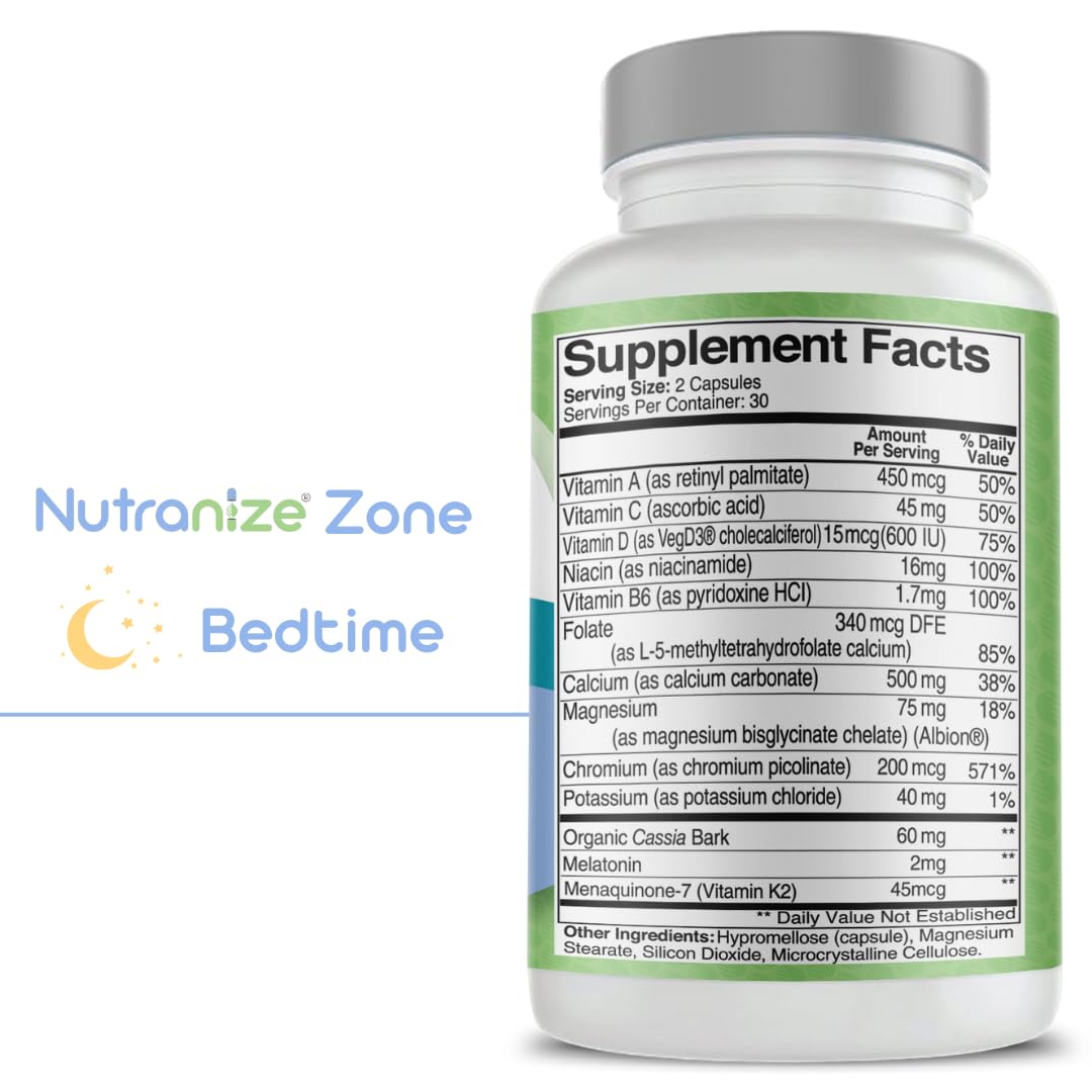 Nutranize Zone morning capsules for natural, steady energy and vitamin support