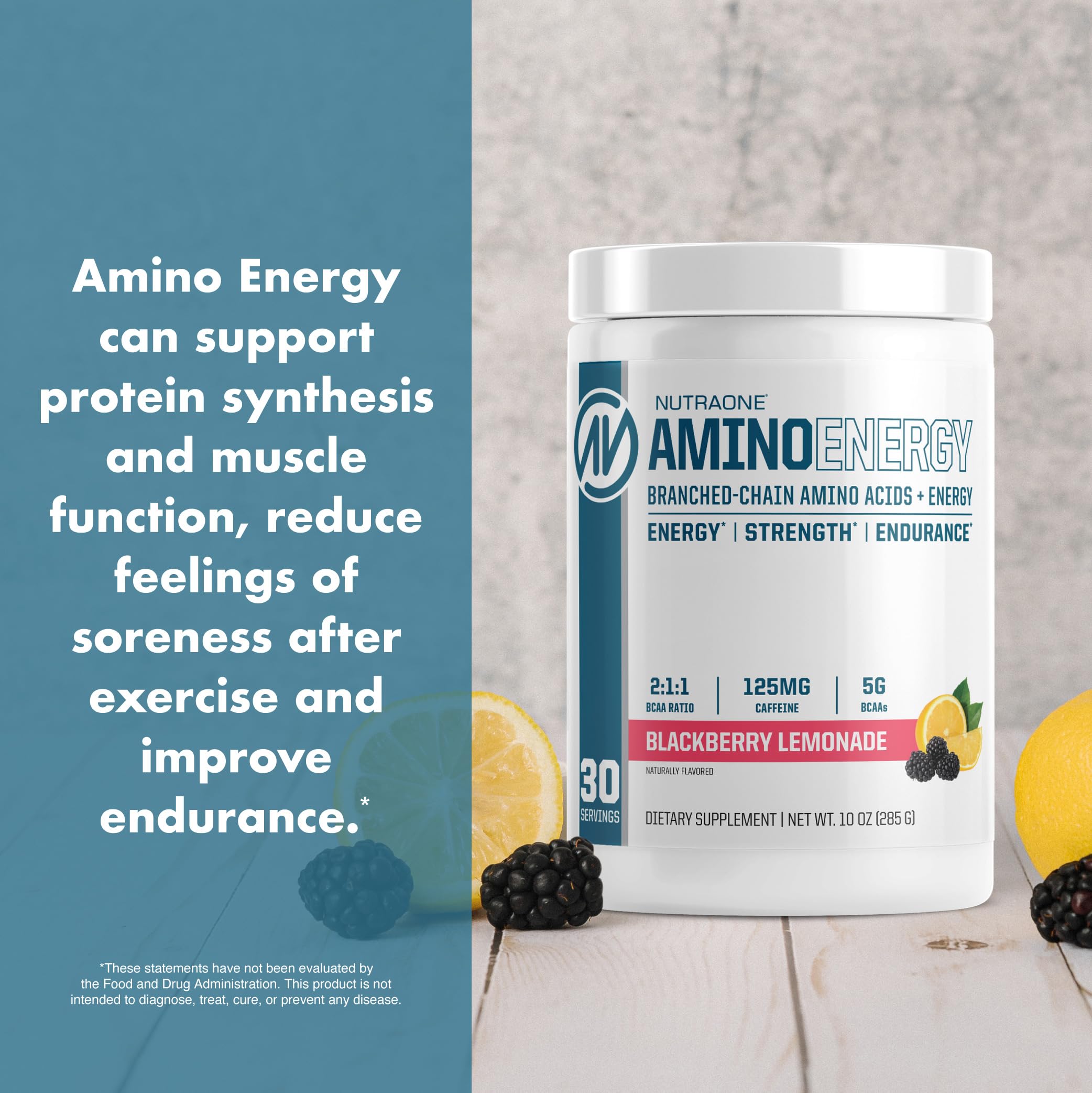 Active pre-workout routine with NutraOne Amino Energy