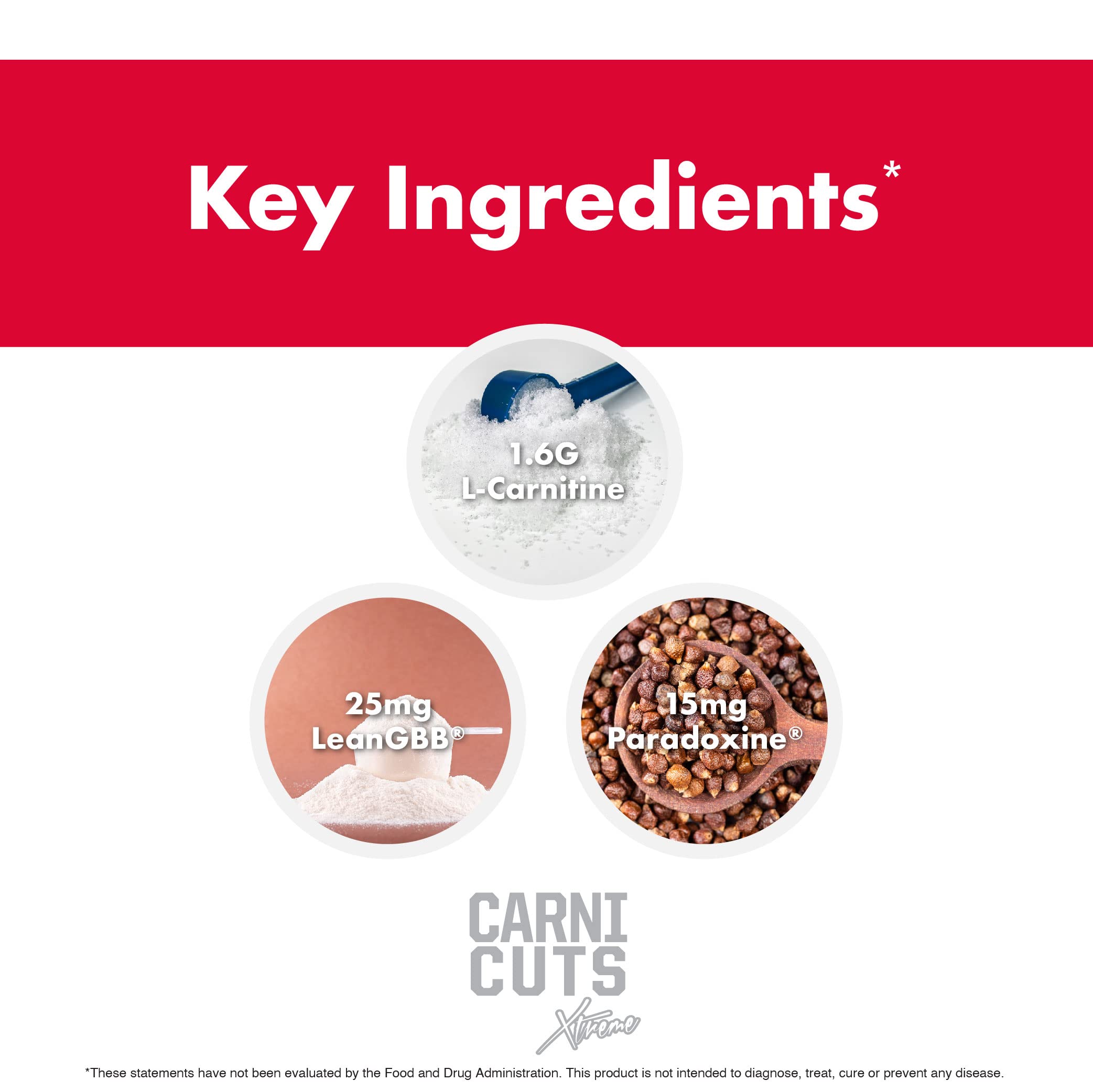 Retail packaging of NutraOne CarniCuts Xtreme Pineapple on a store shelf.