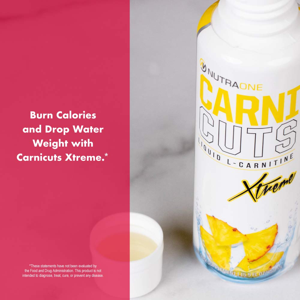 Scoop of NutraOne Carnicuts Xtreme Berry Blast for easy serving.