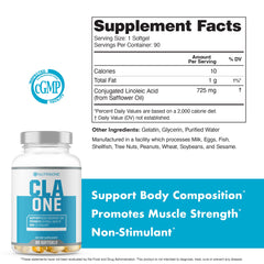 NutraOne CLAOne packaging ready for retail with clear usage guidance.