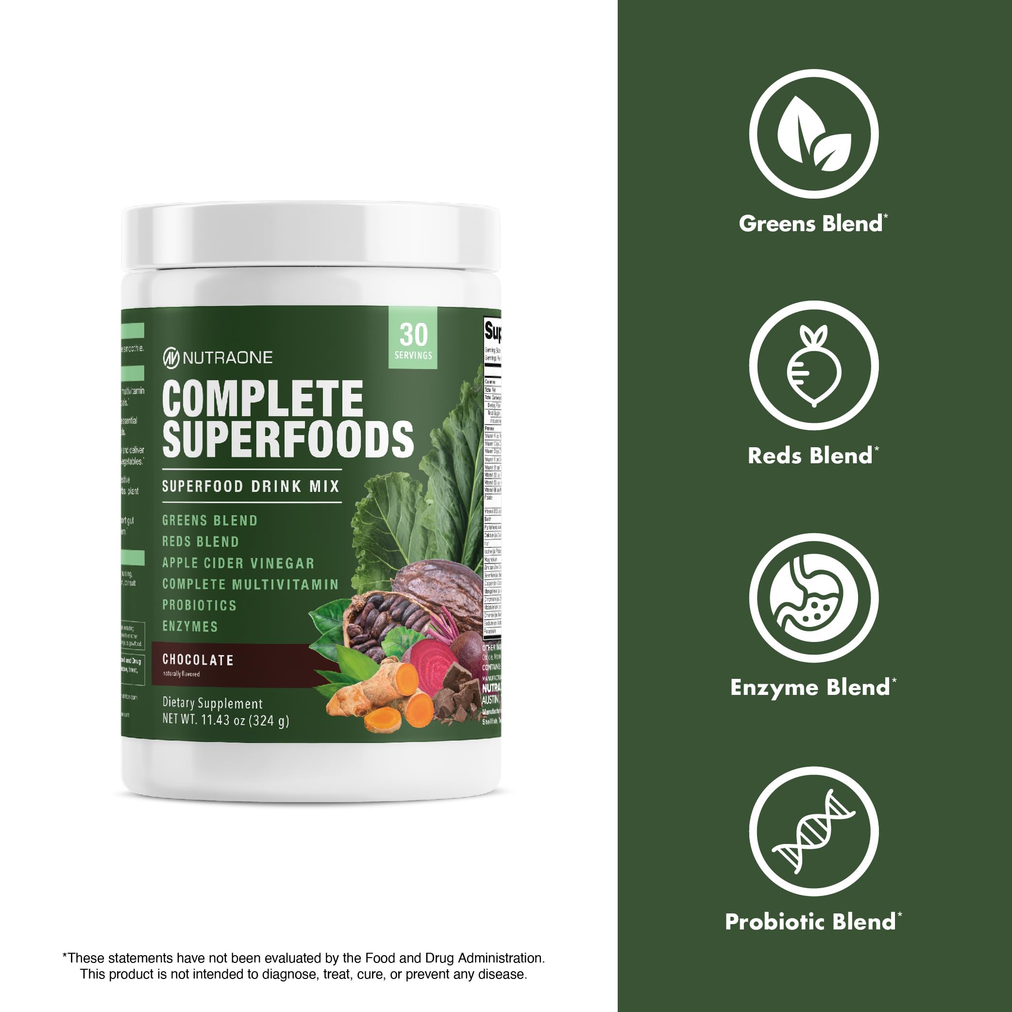 NutraOne Digestive Enzyme Blend capsules designed for meal-time compatibility.