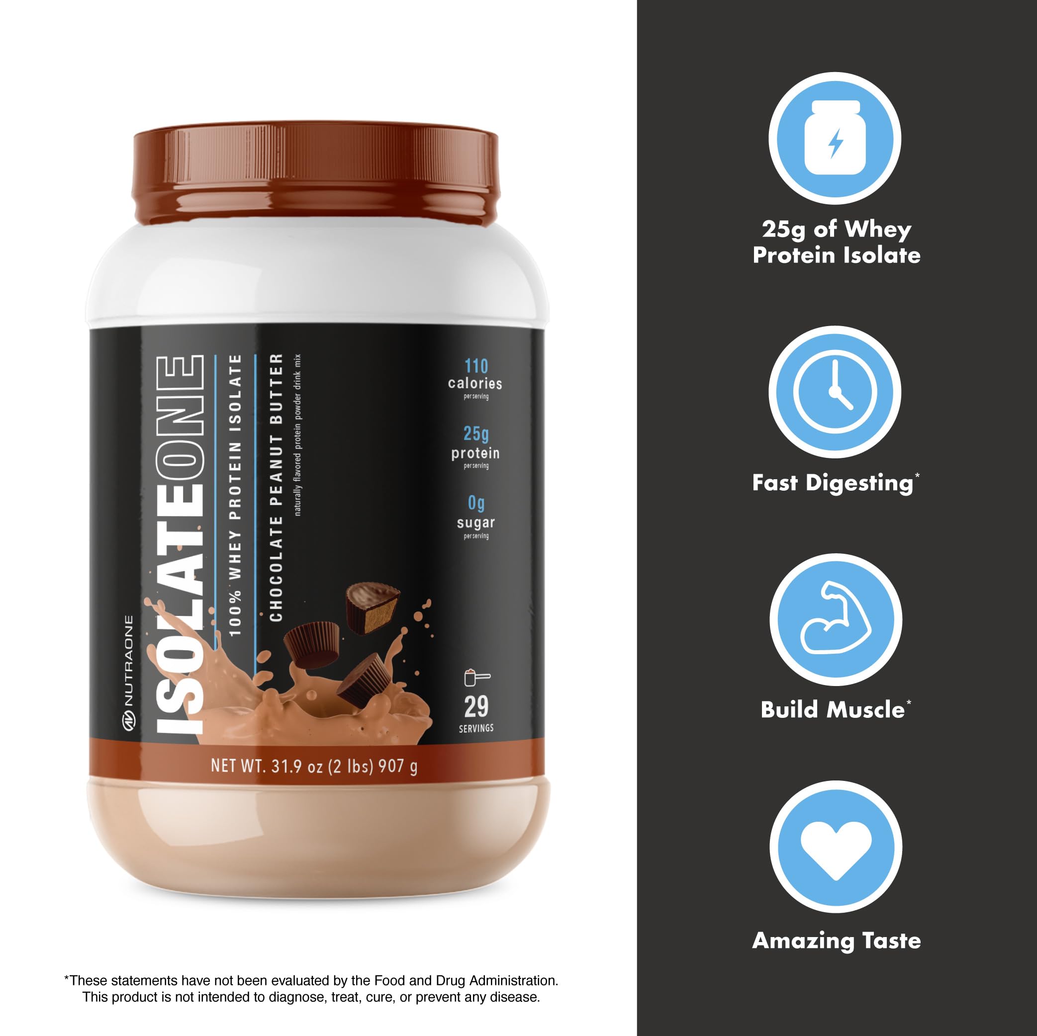 NutraOne IsolateOne shaker blending shake for post-workout recovery