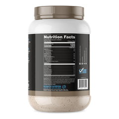 NutraOne IsolateOne Cookies & Cream shaker ready for a post-workout shake