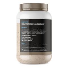 NutraOne IsolateOne cross-flow micro-filtration label highlights purity