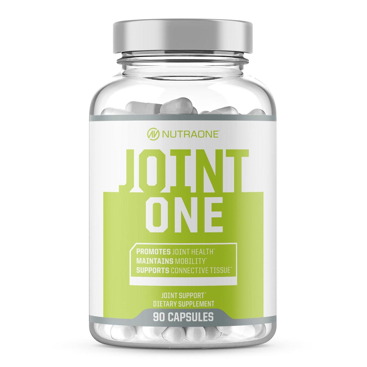 NutraOne JointOne bottle front view showing joint support for active lifestyles