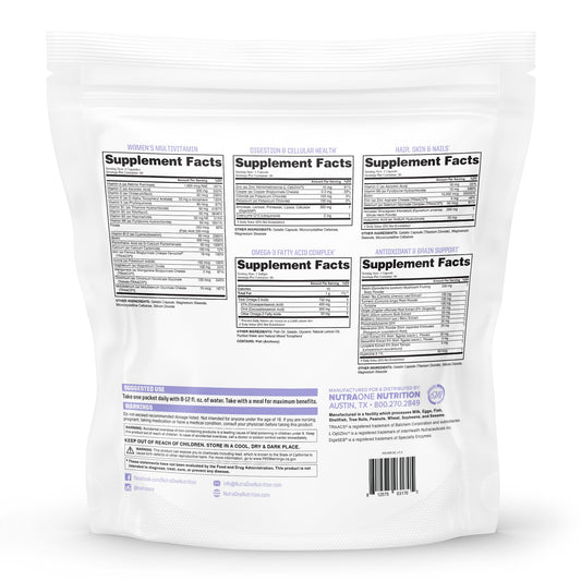 NutraOne MissOne digestive enzymes blend supports digestion and nutrient absorption.